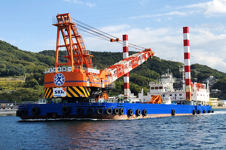 株式会社久栄建設 | 我が社は広島を拠点に港湾土木を専門とする建設
